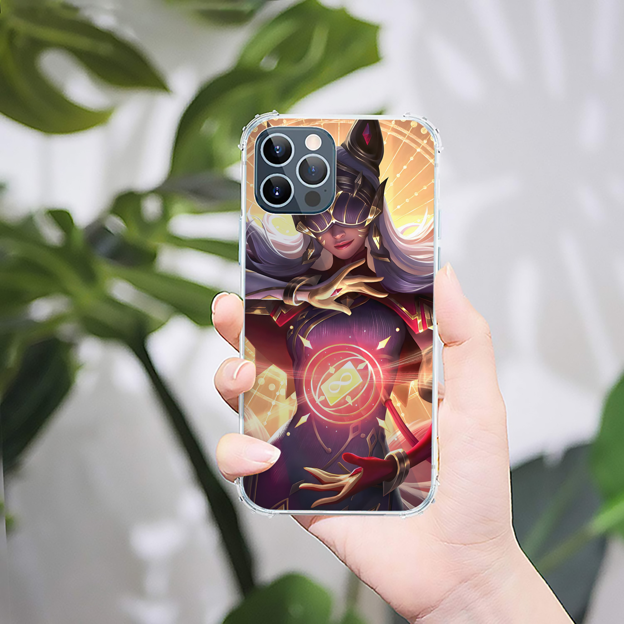 リーグ・オブ・レジェンド League of Legends LOL 【iPhone 12シリーズ対応】透明スマホケース（クリアソフトケース）